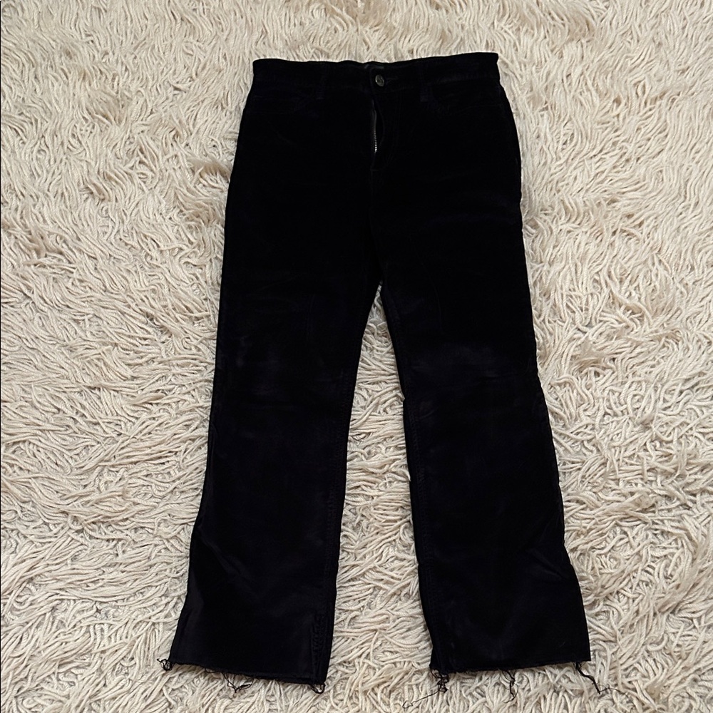 Joes jeans velvet crop flare Olivia Pants